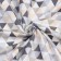 Curtains for the kitchen Ethet Triangles 149x180 cm - 2 pcs, grabbing - 2 pcs, 80% HL, 20% PE
