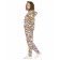 A set of sweatshirts and trousers female, size m, pink color