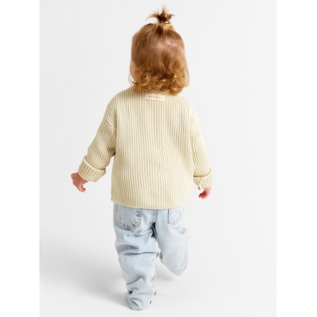 Cardigan Knitted baby I, r.74-80, beige-5