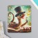 Vinet Vinyl "Snake with the cylinder" 6x7 cm