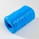 Yarn "for knitting washcloths" 100% polypropylene 400m/100 ± 10 g in the shape of a cylinder (cornflower)
