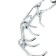 Collar - half -storage is strict, 4 mm x 60 cm