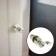 Latch 1203, with a key, color matte nickel