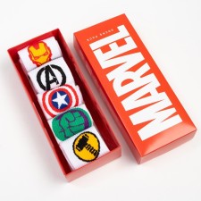 Set of socks Avengers, 5 pairs, 18-20 cm