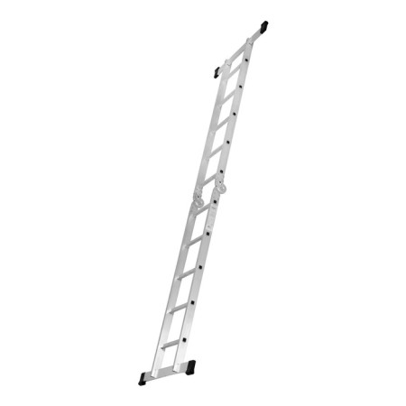 Staircase, two -section, articulated, aluminum, 5 steps-2