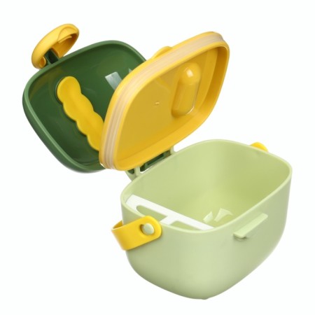 Container for baby food dino 5, 400 ml., Green color-8