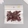 Decor for the work of acrylic "Chocolate Tile" set of 60 pcs 1.2x0.7 cm