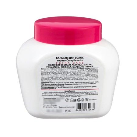 Compliment hair balm Summer and winter care, 500 ml-1