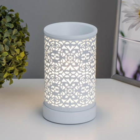 Aromarinet "White Patterns" 1x25W E14 11x11x17 cm Risalux