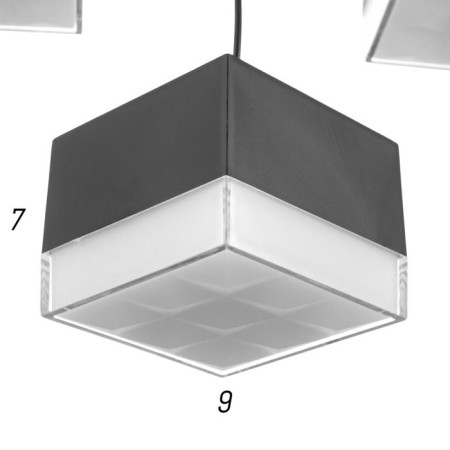 Lamp Bayerlux 1646/1wt LED 120W 3000-6000K Black 40x40x106 cm-7
