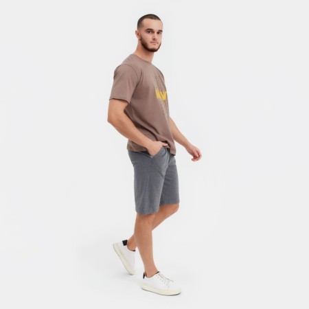 Male shorts, gray/dark gray color, size 52-1