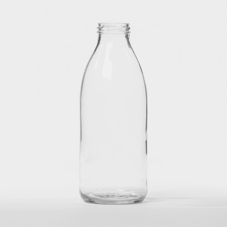 Glass bottle "Milk", 0.75 liters