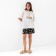 Female pajamas (T-shirt and shorts) KAFTAN GUSSI Rr. 44-46