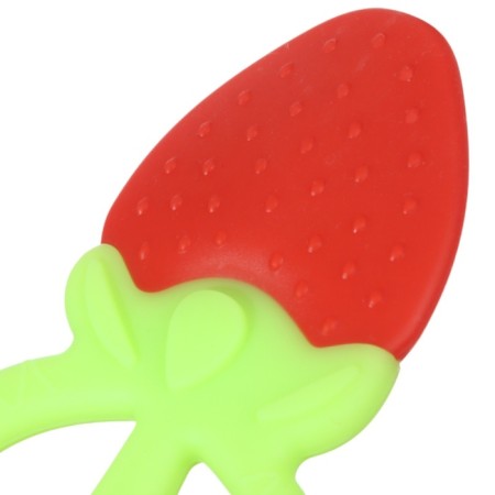 Silicone teether "strawberry", crush me-10