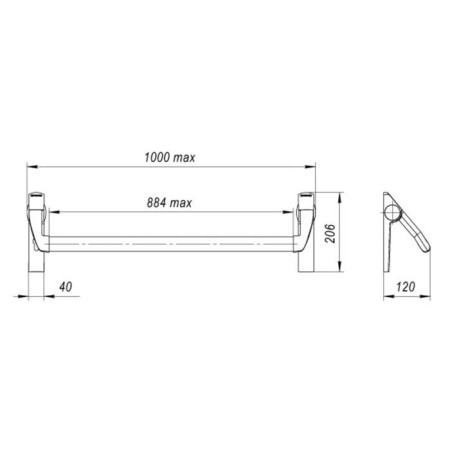 Pension-stroke Pressure 1300A, cut to the castle FL-0433 Anti-Panic-1