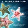 Foam blanks for the creativity of "Asterisk" set 4 pcs 7.5 cm