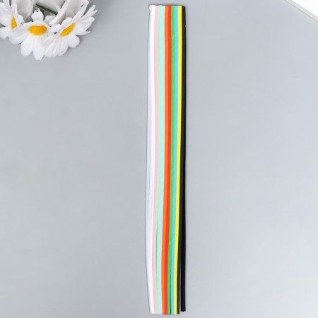 Quilling paper (twisting) 10 colors, 80g, 250l, 5mm x 300mm-2