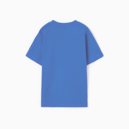 T -shirt children's, blue color, height 110 cm-6