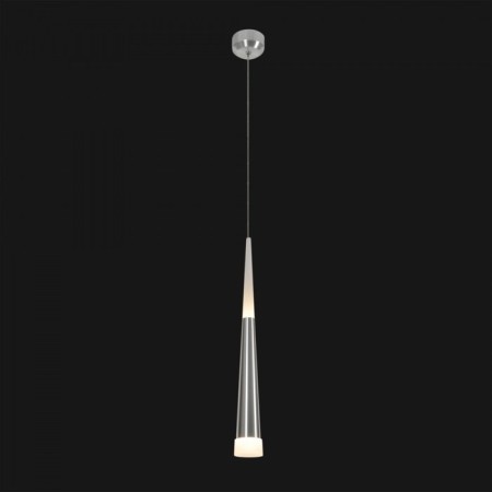 Suspended Citilux “Vegas” CL227010, 7x7x55 cm, 1x7W, LED, Gray Color-1