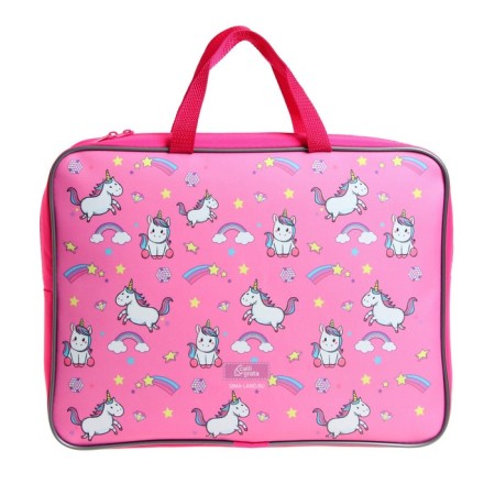Folder with handles A4 Calligrata "Unicorns" 350 x 270 x 70 mm