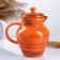 Kuvshin "Borisovsky" 1.7l / 22x15cm, orange strip