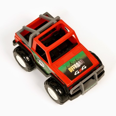 Plastic machine "SUV" 22 x 13 x 14 cm, mix-3