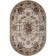 Oval COLIZEY D057 carpet, size 250x350 cm, color Cream