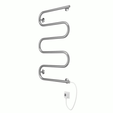 Terminus heated towel rail SH-shaped, 500x800 mm, chrome-1