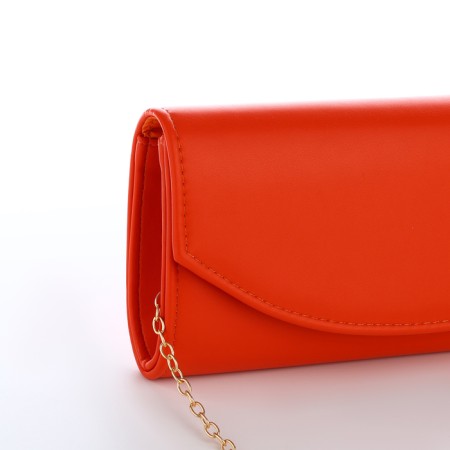 Female bag on a magnet, orange color-3