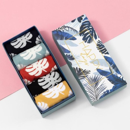 KAFTAN socks "Happy Days" 5 pairs, river 35-38