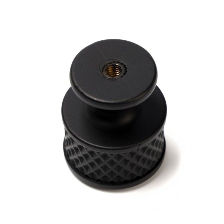 Handle button Cappio PK104, D = 25 mm, plastic, black color-4