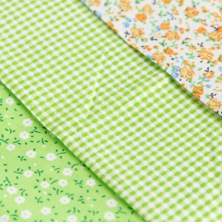 Patchwork fabric 3 shreds "Spring Meadow", 50 × 50 cm-5