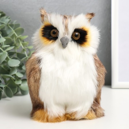 Fluffy "Owl" 10.5 x 8 x 15.5 cm