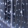 Girlynda "Waterfall" 2 × 6 m, IP44, UMS, transparent thread, 1500 LED, white glow, 8 modes, 220 V