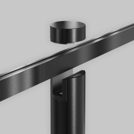 Technical TR145-1-3W3K-W-B SKIM, 29x29x90 mm, LED, 3W, 90lm, 3000K, Black Color Black-4
