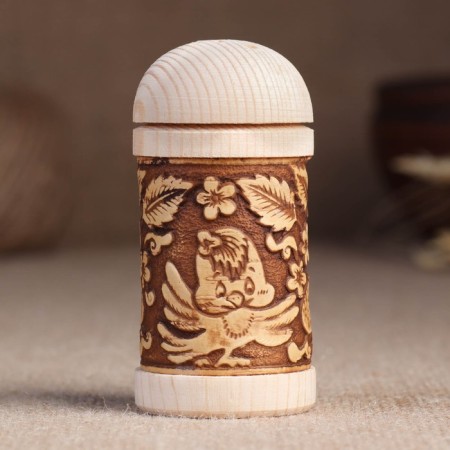 Set for spices "chick", trio, angle, d = 4.5 cm, h = 9 cm-7