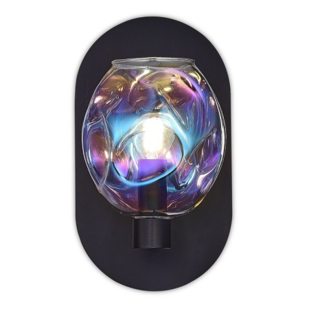 Sconces st. SL1188.401.01. Idesia. 1x40 W, E14, 17x30 cm, black color-4