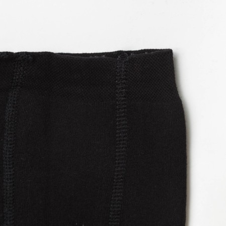 Leggings of nursery tange is plain, black color, height 122-128-1