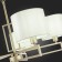 Suspended EVOLUCE lamp. Sle105803-05. Danae. 5x40 watts, E14, 68.5x68.5x37 cm, matte gold color