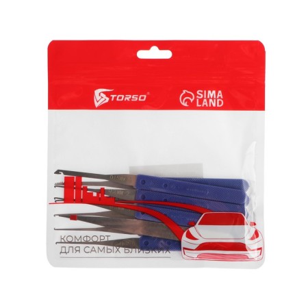 Key for repairing car locks, set of 9 items-1