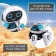 Villy Musical Robot, Russian voiceing, light effects, white color