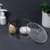 Organizer D/Storage with a lid 1 sect 14*14*9.3cm transparent nakl QF