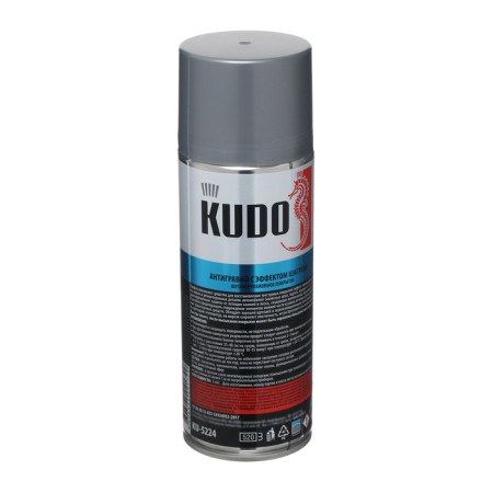 Kudo anti-gravity with shag, gray, 520 ml, aerosol KU-5224-1