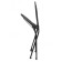 SECRET de MAISON LOVE CHAIR Steel alloy, 43x48x91cm, black