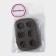 Mold Dolyana "Rose", silicone, 6.5 × 4.5 × 0.9 cm, color gray color