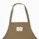 Apron Ethel ECO, olive color, 60x70 cm, 70% HL, 30% linen, 190 g/m2
