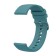 Smart hours strap, 20.5 mm, silicone, turquoise