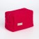 Lightning cosmetic bag, Textura, red color