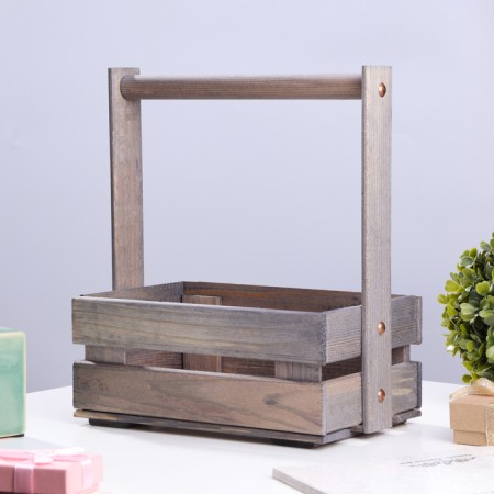 Box, 23x16x9/28 cm, spruce-2