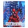 Notebook in a cage 24 sheets, 5 types of mix, embossing, cover coated cardboard, spider man